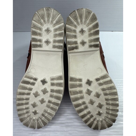 Overland Women’s Bree Wool Lined Water Resistant Leather Suede Boots Sz 37/6.5-7 - Picture 9 of 12